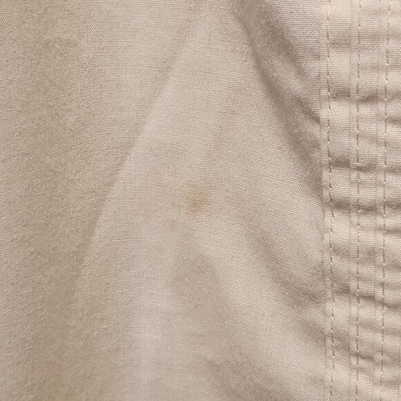 Original Guayabera By Dimension Men's 5XL Ivory Cuban Short‎ Sleeve Embroidered - Picture 10 of 11